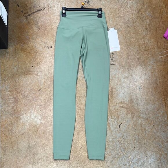 Lululemon Athletica Olive Green Leggings - Picture 1 of 4